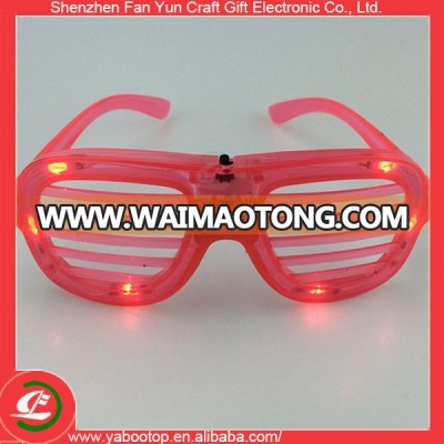 Hot Sale LED Flashing White Glasses and Ray-Ban