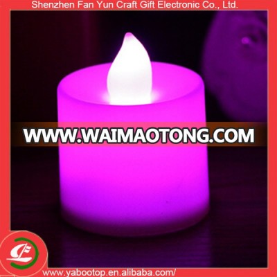 LED candles LED flashing light up multi-color candle tea candles