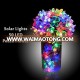 Christmas LED Peach Flower Solar String Light for Outdoor Decoration